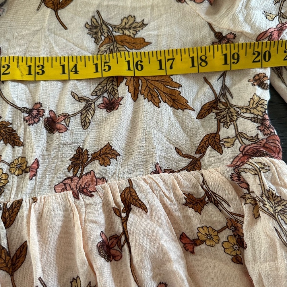 Mittoshop Pink and Orange Ruffled Tiered Sundress - Picture 12 of 12